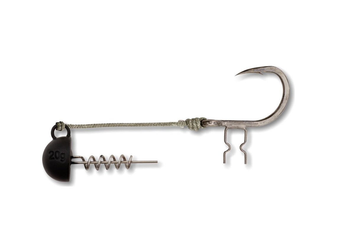 Lure BLACK CAT Shad Claw Rig