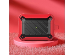 Capa protetora de silicone resistente a impactos com estampa Abelha para fones de ouvido sem fio AirPods Pro GIECY (azul)