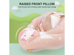 Anel De Banho Inflável Relaxante Para Bebês - Durável E Relaxante Para Bebês -aquaforge
