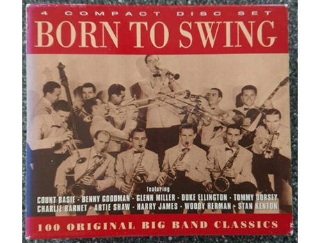 Cd Born To Swing 100 Original Big Band Classics Castle Communications Plc