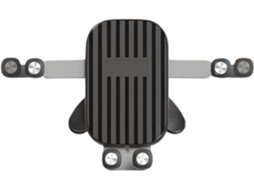 Suporte para celular para saída de ar do veículo com sistema antivibração.