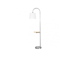 Mesa De Salão De Madeira Embutida 180x30x52 Cm Marfim 1xe27 Fabrilamp