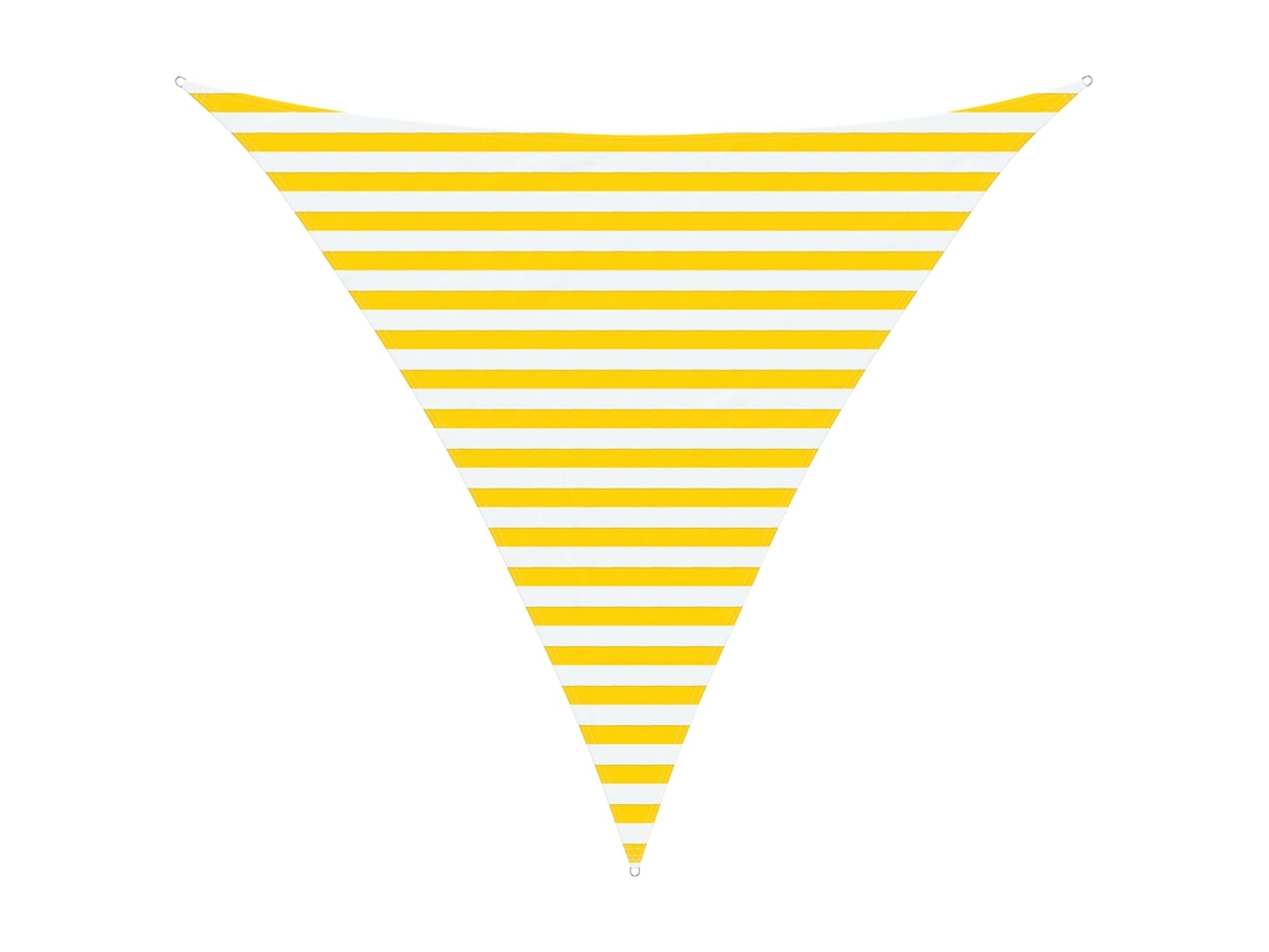Conjunto 1 Sombra De Sol Vidaxl Amarelo Poliéster (3 X 3 X 3 M)