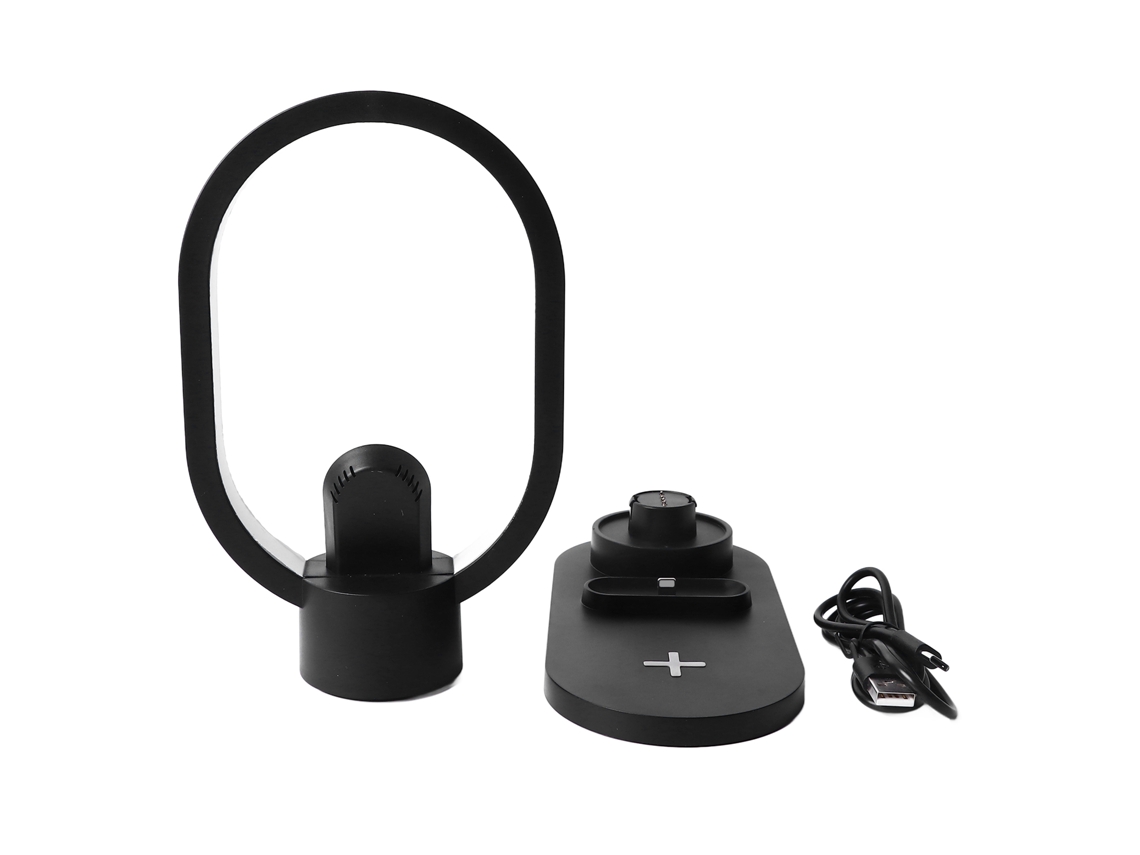 Lâmpada de Mesa LAXISCREED 15w Carregamento Sem Fio Magnético