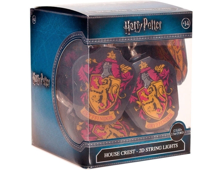 Conjunto Luzes Decorativas  2D Gryffindor Harry Potter