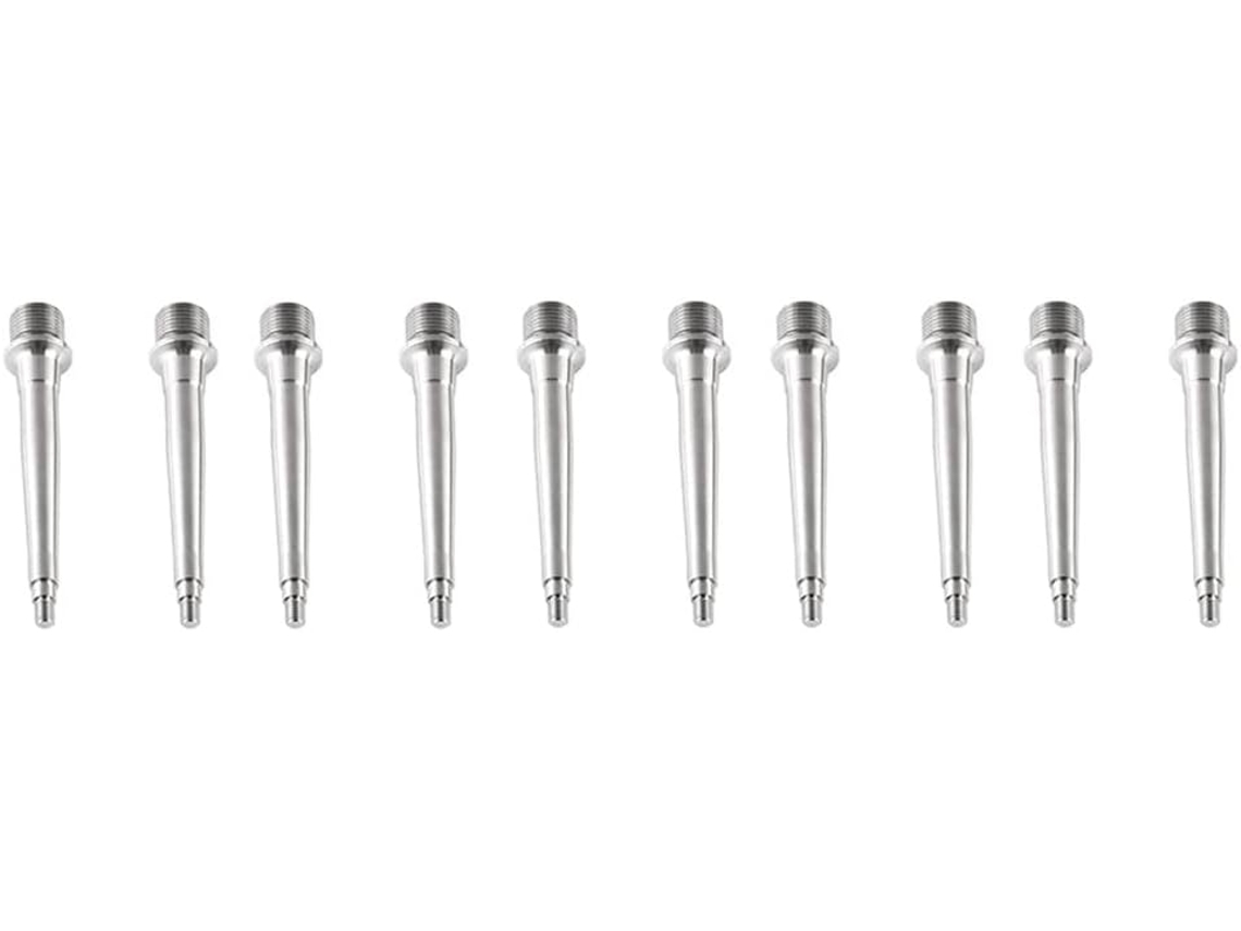 Conjunto De 10 Peças De Eixos/eixos De Titânio/ti De 93 Mm Para Pedais, Com Rolamentos, Eixos De Tit Gokoco