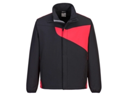 Jaqueta Softshell De Duas Camadas Pw2 – Conforto E Estilo Preto Cinza / Xl