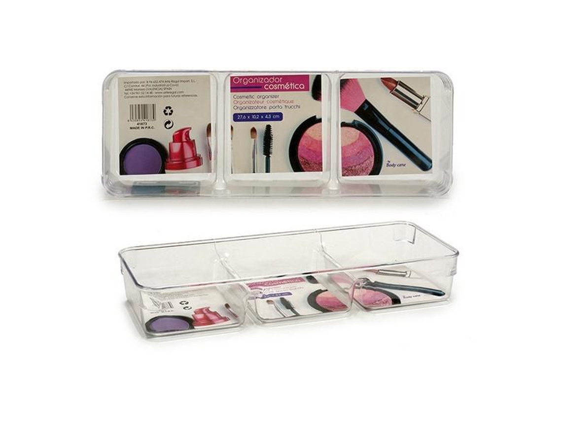 Organizador De Maquilhagem (10 X 4 X 27,5 Cm) Plástico