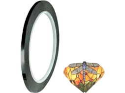 Adesivo Pet Preto Para Vitrais, Suprimentos Para Vitrais Com Chumbo Pintura De Superfícies Janelas 3mm, 250 Pés