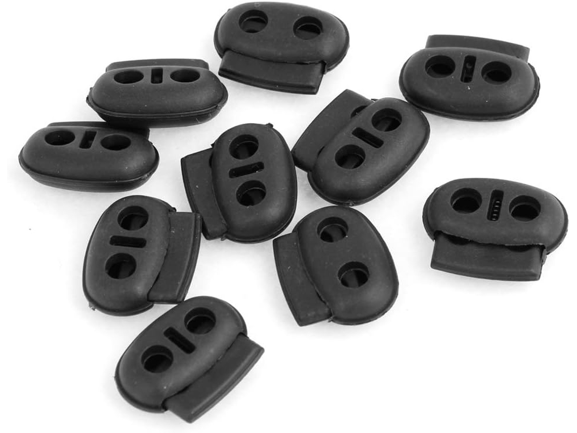 Trava de Cabo de Plástico com Furo Duplo de 4,5 Mm, Pacote com 10 Unidades. CHABERLU