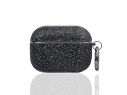 Camada protetora para fones de ouvido semi-fio com glitter e revestimento eletrolítico. GIECY