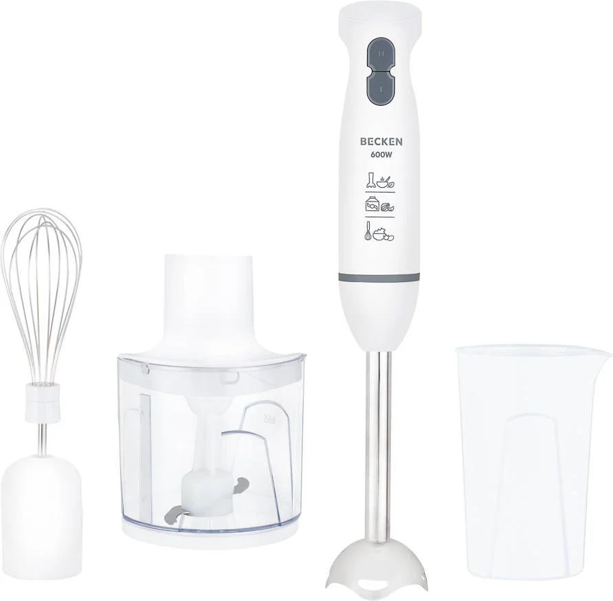 Varinha Mágica + Acessórios BECKEN BHB4577 (600 W - Branco)