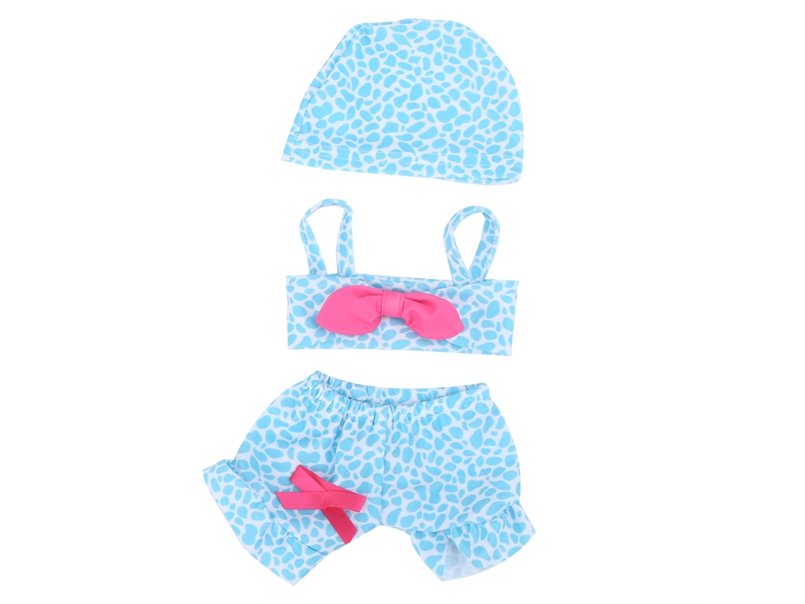 Traje De Banho Para Boneca Roupa De Boneca Acessórios Para Boneca 43cm Qd18‑019