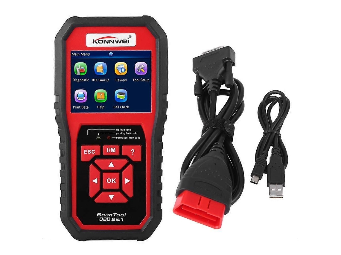 Ferramenta De Diagnóstico Automóvel Kw850 Obdii Obd2 Eobd, Leitor De Códigos De Erro