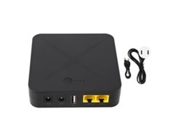 Mini Ups 5v 9v 12v 48v Poe 8000mah Bateria Backup Para Roteador Câmera Modem Us Plug 110v