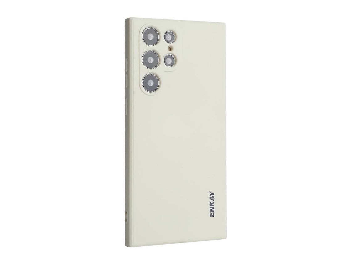 Capa De Celular Enkay Hat-prince Em Silicone Líquido Macio E Resistente A Impactos Para Samsung Galaxy S23 Ultra 5g