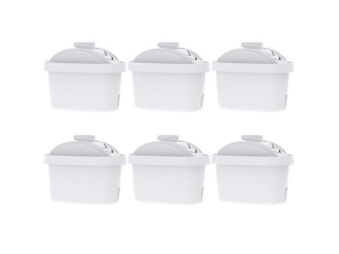 6 cartuchos de filtro para peça de reposição de jarro de filtro de chaleira ONEVER
