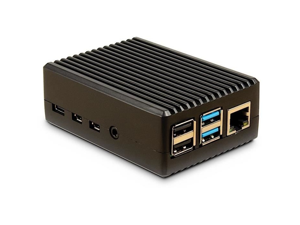 Emplacement Mini Itx Intertech Intel H81 64 Go Ram Alumínio Preto Sata 600