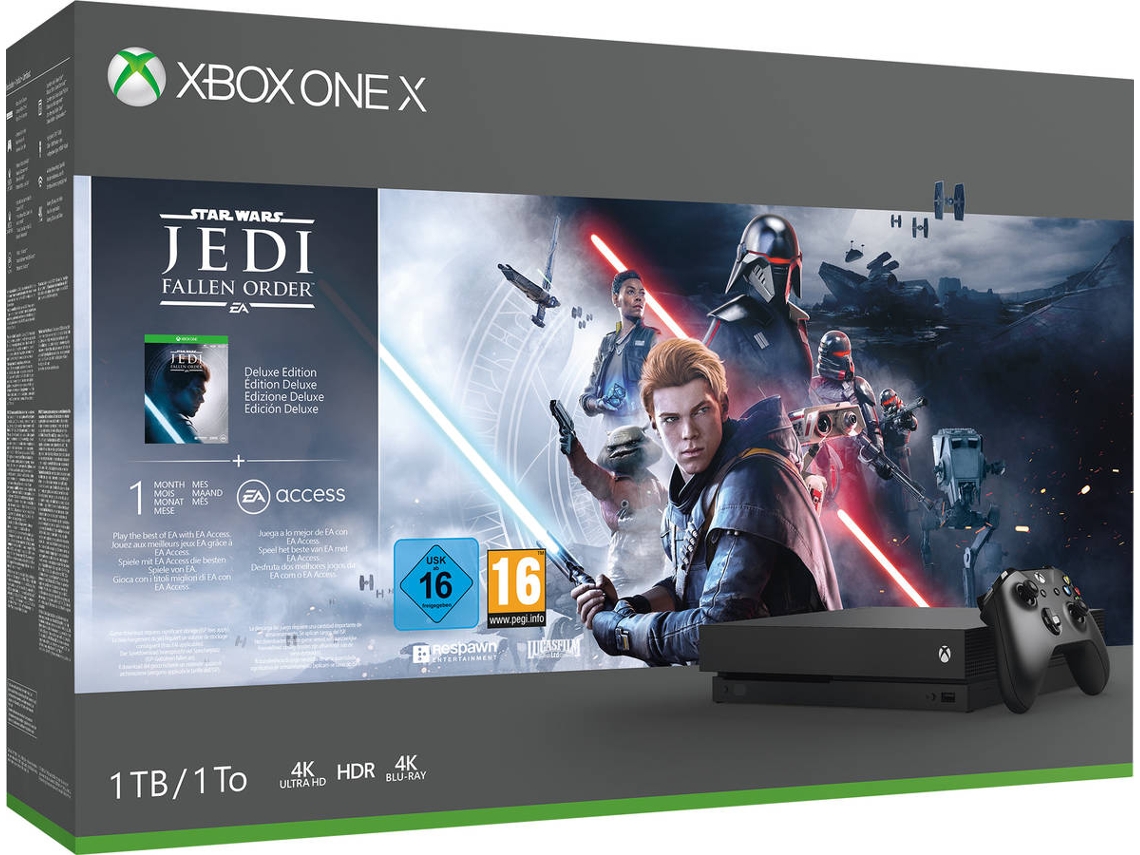 Consola Xbox One X Star Wars Jedi: Fallen Order (1 TB)