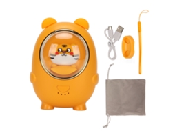 Aquecedor De Mão Portátil 6000mah Recarregável 60°c 45°c Ajuste Amarelo Aquecedor De Mão Banco De Energia Para Esportes Ao Ar Livre
