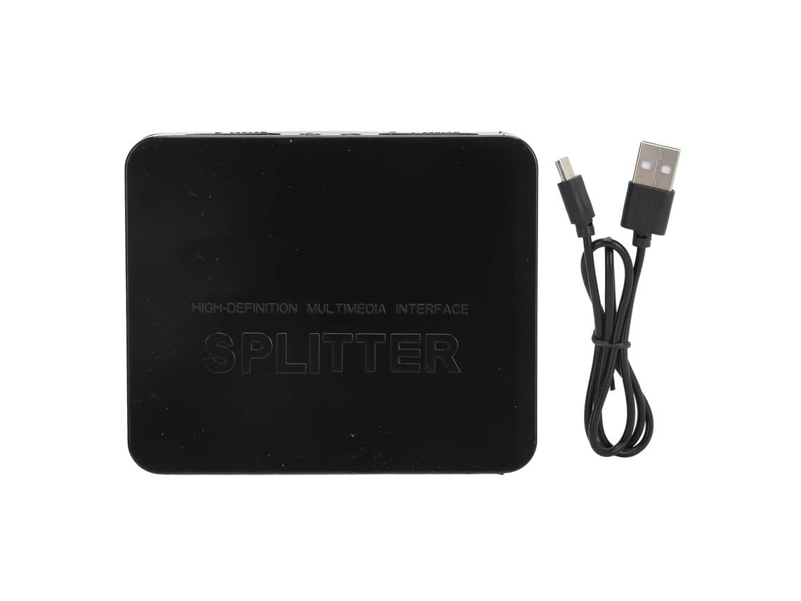Divisor de interface HDMI 1x2 para monitores 4K 1080p 3D, transmissão sem perdas | S/MARCA
