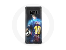 Capa para Samsung Galaxy S8 plus Lionel Messi Barcelona Futebol Clube FCB