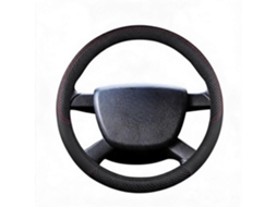 Capa Universal para Volante de Carro HENTEN HOME para Diâmetro de 38 Cm Material de Couro Respirável (preto)
