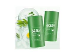 Máscara Facial Purificante de Chá Verde Chá Verde Mágico Controle de Oleosidade Cravos 2 X 40 G