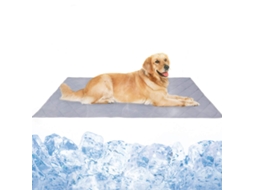 Tapete Refrescante, para Cães, 80x110 Cm, Cinza AQUAFORGE