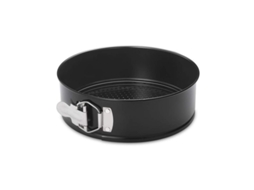 Forma flexível antiaderente Rebe de 24 cm com fundo removível para cheesecake à prova de vazamentos.