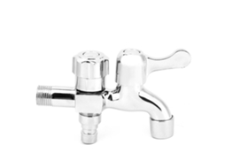 Torneira de cobre G1/2 com uso duplo para máquina de lavar e pia S/MARCA