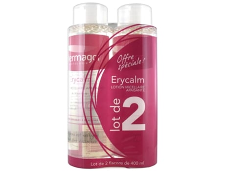 Loção Micelar Calmante Erycalm Lote de 2 X 400 Ml DERMAGOR
