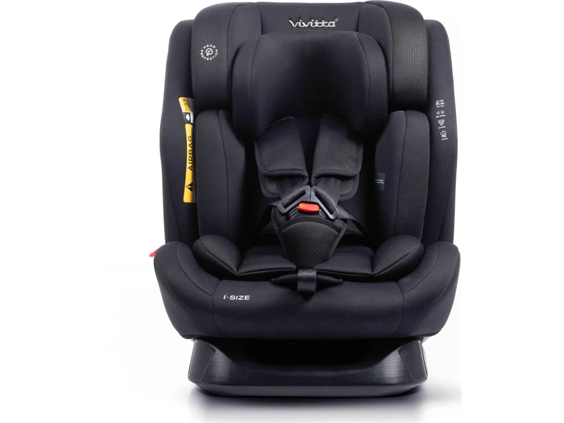 Cadeira Auto I-size 40-150cm Preta Eder Vivitta