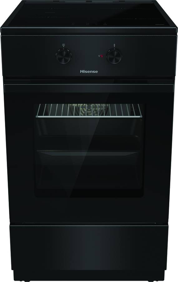Fogão Elétrico HISENSE HEIT5A40BG (70 L - Indução - 50 cm - Preto)