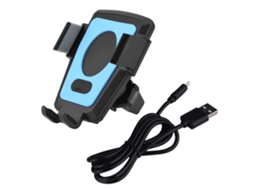 Suporte para Telefone no Carro EOOCOO (indução Automática Rotação 360° Carregamento Sem Fio)