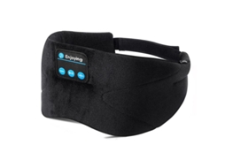 Máscara de Dormir Bluetooth JIAPEI com Fones Estéreo e Microfone Lavável
