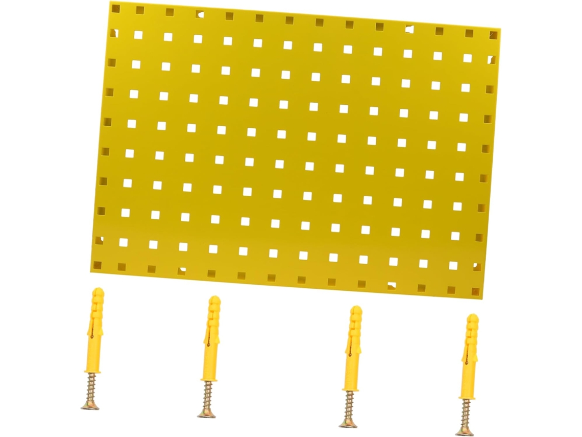 Suporte de Painel Perfurado em Aço Galvanizado para Prateleira de Armazenamento de Garagem Montada na Parede SFUSHOS