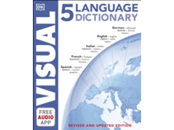 Livro 5 Language Visual Dictionary de Dk (Inglês)