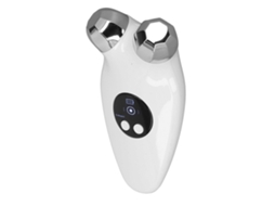 Massageador facial de microcorrente, rolo antienvelhecimento, 3 modos, dispositivo de contorno facial, Aquaforge branco