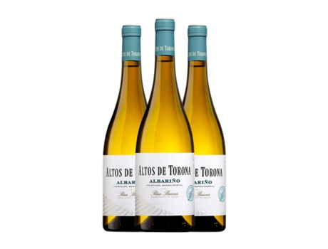 Vinho branco ALTOS DE TORONA Albariño Rías Baixas (0.75 L - 3 Unidades)