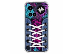 Capa Tumundosmartphone De Silicone À Prova De Choque Para Nothing Phone 4a Pro 5g Com Estampa De Tênis 7 Desenhos