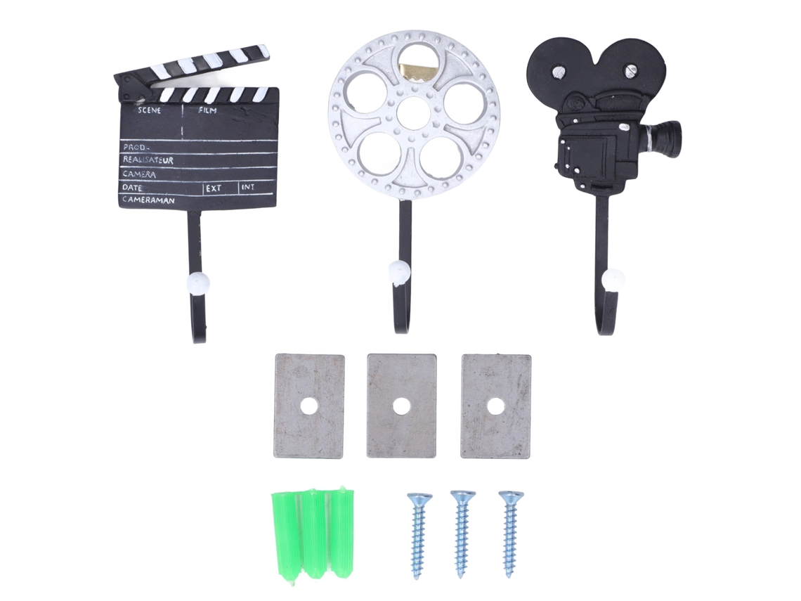 Ganchos de Parede Estilo Filme Vintage LAXISCREED