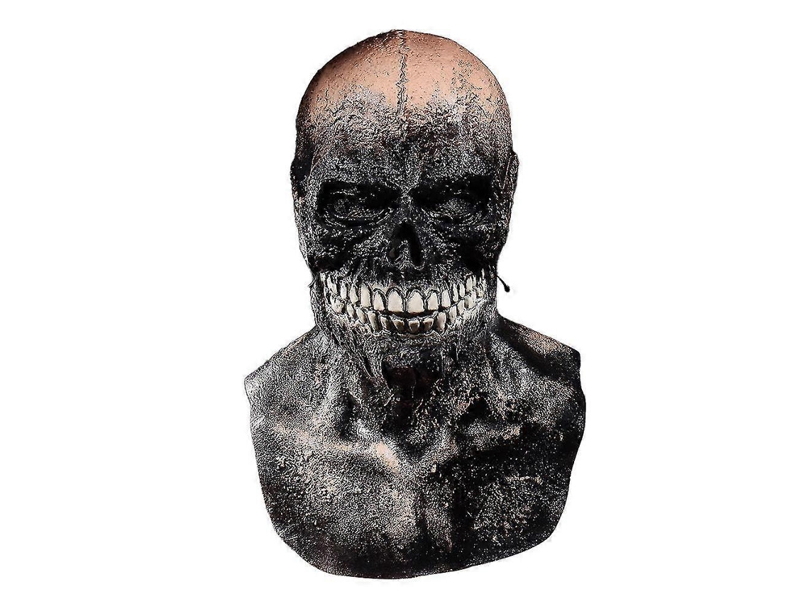 Máscara De Esqueleto Com Pintura Assustadora, Acessório Para Fantasia De Cosplay De Halloween Olysi Shop