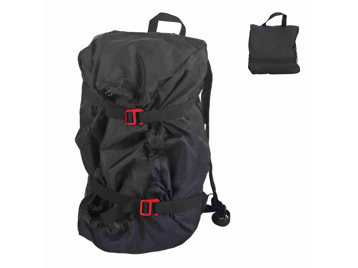 Kit Corda Escalada Mochila Ombro Preto