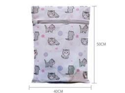 Saco De Roupa Suja De Grande Capacidade Com Estampa De Gato, Prático Para Guardar Roupas E Outros Itens Domésticos. Nostalgia88