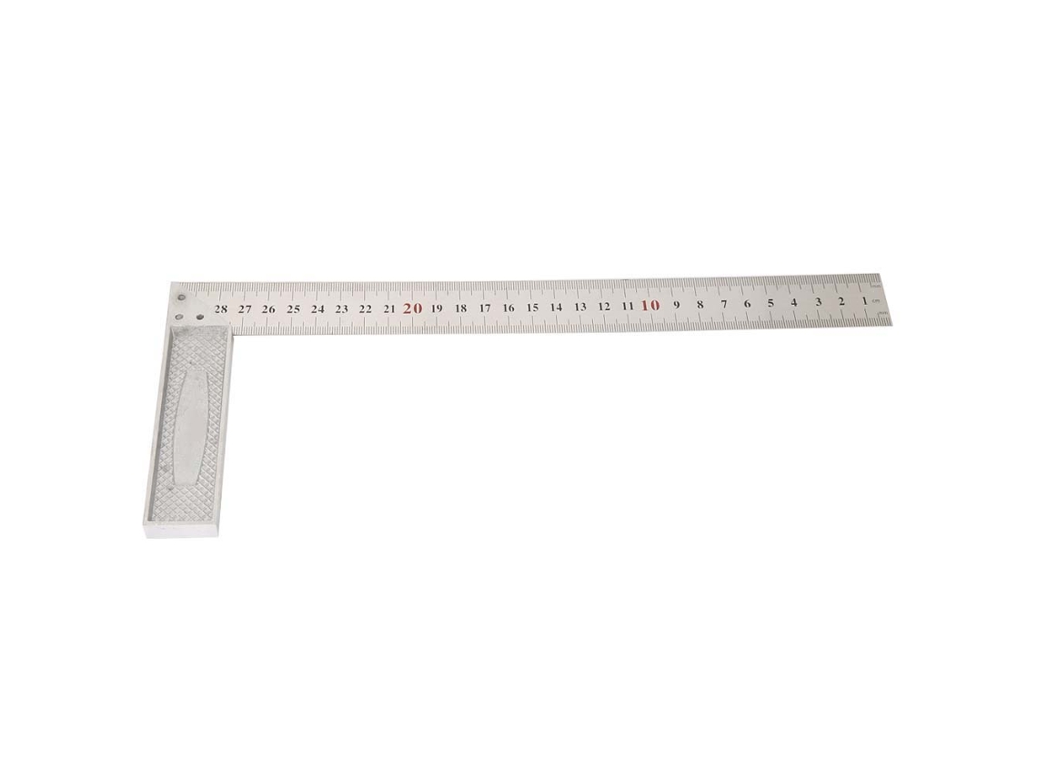 Régua de Ângulo de Alumínio 30cm