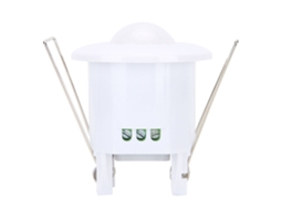 Interruptor De Sensor De Movimento Pir Infravermelho Automático Recessado 360° Para Luz De Teto 100‑240v