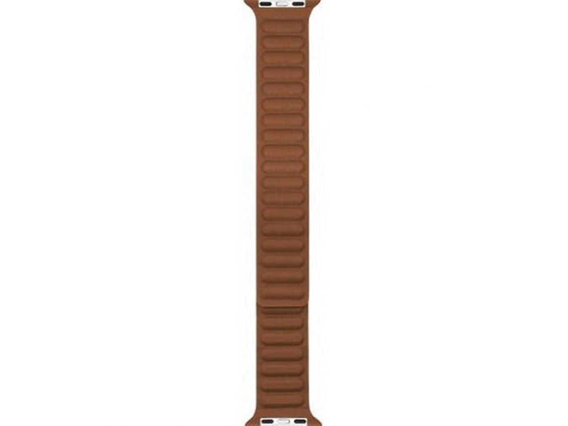 BIGBEN CONNECTED Pulseira de Couro para Apple Watch 38-40-41Mm Castanho Claro