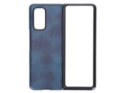 Aetheria capa de Couro Anti risco para Xiaomi Mix Fold Proteção Case Capa de Telefone Azul