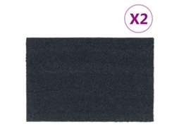 Door Mat, Door Mats Vidaxl Cinzeto Fibra De Coco (40 X 60 Cm)